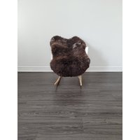 Schaffell Teppich, Weiche Dichte Wolle Seltene Farbe 100% Natürliche #b327 von NYsheepskin