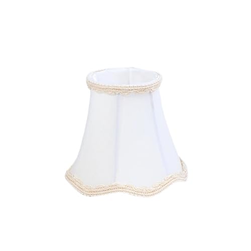 NZBZKKNBCP 1 Stücke Europa Retro Lampenschirm Jacquard Stoff Einfarbig Kronleuchter Handgemachte Tuch Lampenschirm Wandleuchte Abdeckung Gehäuse Zubehör Lampenschirm(A) von NZBZKKNBCP