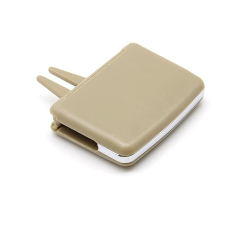 NZBZKKNBCP Hinten Klimaanlage AC Vent Outlet Tab Clip Reparatur Kit for Mercedes Benz W204 C X204 GLK 180 200 220 250 300 W212 W207 E Klasse Clip für Autoklimaanlage(Beige 1PC) von NZBZKKNBCP