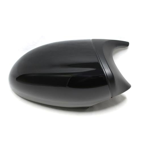 NZBZKKNBCP M3 Style 2X Spiegelabdeckung E90 Auto Rückspiegel Abdeckkappe Fit for BMW E90 E91 PRE-LCI 2005-2007 E92 E93 2006-2009 E80 E81 E87 Spiegel und Deckel(1pc Black Right) von NZBZKKNBCP