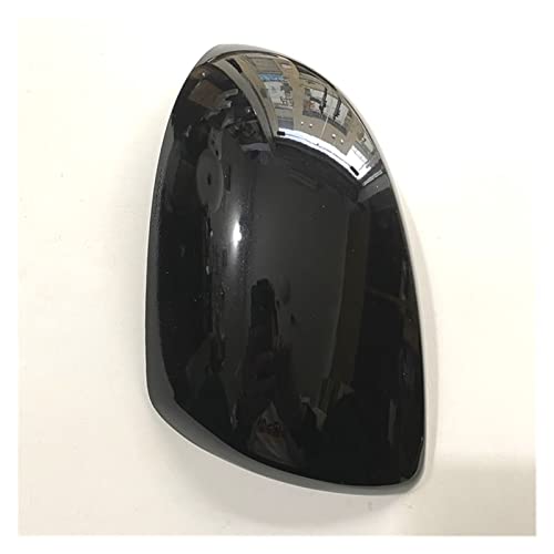 NZBZKKNBCP Seite Rückspiegelabdeckung Flügelspiegelkappe for der lackierten Farbe Fit for Mazda 2 Fit for Mazda 3 1.6 Spiegel und Deckel(Black Left) von NZBZKKNBCP