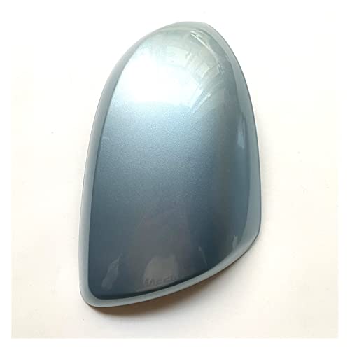 NZBZKKNBCP Seite Rückspiegelabdeckung Flügelspiegelkappe for der lackierten Farbe Fit for Mazda 2 Fit for Mazda 3 1.6 Spiegel und Deckel(Ice Cool Blue Right) von NZBZKKNBCP