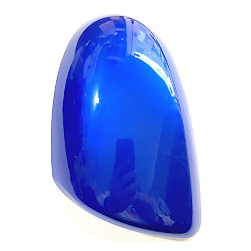 NZBZKKNBCP Seite Rückspiegelabdeckung Flügelspiegelkappe for der lackierten Farbe Fit for Mazda 2 Fit for Mazda 3 1.6 Spiegel und Deckel(Polar Blue Left) von NZBZKKNBCP
