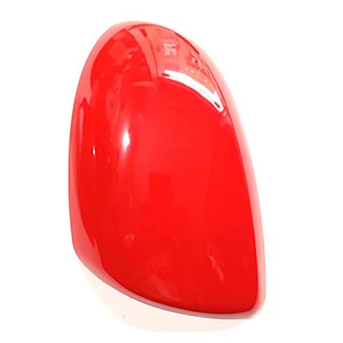 NZBZKKNBCP Seite Rückspiegelabdeckung Flügelspiegelkappe for der lackierten Farbe Fit for Mazda 2 Fit for Mazda 3 1.6 Spiegel und Deckel(Red Left) von NZBZKKNBCP