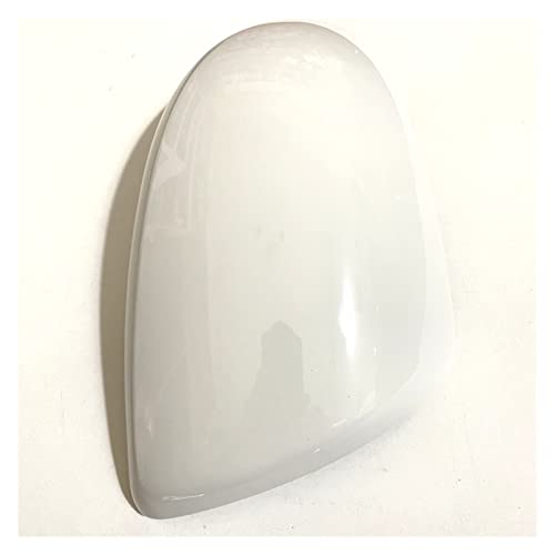 NZBZKKNBCP Seite Rückspiegelabdeckung Flügelspiegelkappe for der lackierten Farbe Fit for Mazda 2 Fit for Mazda 3 1.6 Spiegel und Deckel(White Right) von NZBZKKNBCP