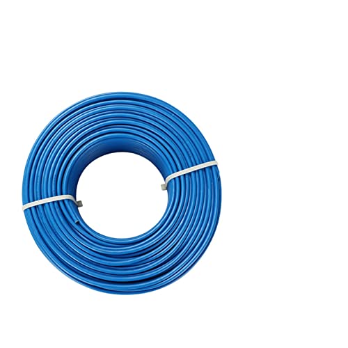 NZBZMBTTVF 18/17/15/13/11 / Zu 9awg. Stromkabel PVC Einzelkern-Multi-Strang-flexibler Draht 1 Meter BVR. Home Improvement Line Verlängerungskabel Drähte und Kabel(Blue,6.0MM 9 AWG) von NZBZMBTTVF
