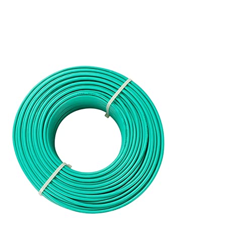 NZBZMBTTVF 18/17/15/13/11 / Zu 9awg. Stromkabel PVC Einzelkern-Multi-Strang-flexibler Draht 1 Meter BVR. Home Improvement Line Verlängerungskabel Drähte und Kabel(Green,0.75MM 18 AWG) von NZBZMBTTVF