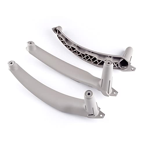 NZBZMBTTVF 3 Stücke Auto Innentür Innen Zuggriff Panel Ersatz Kits Fit for BMW X5 X6 E70 E71 E72 2007-2014 Türinnengriff(Gray 3pcs) von NZBZMBTTVF