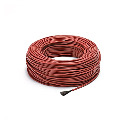 NZBZMBTTVF 50 meter PTFE. Flammhemmende Kohlefaserheizkabel Heizdraht DIY. Spezialheizkabel for Heizen von Lieferungen Drähte und Kabel von NZBZMBTTVF