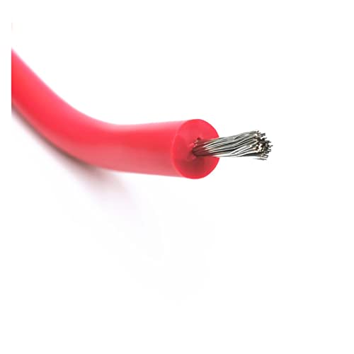 NZBZMBTTVF Spannungsresistenter Silikondraht und Kabel 1 0kv 15kv 20kv 25kv 30kv 40kv 2. 5mm 4,0 mm 6.0mm Flexibler Draht Drähte und Kabel(10KV-4.0mm11awg) von NZBZMBTTVF