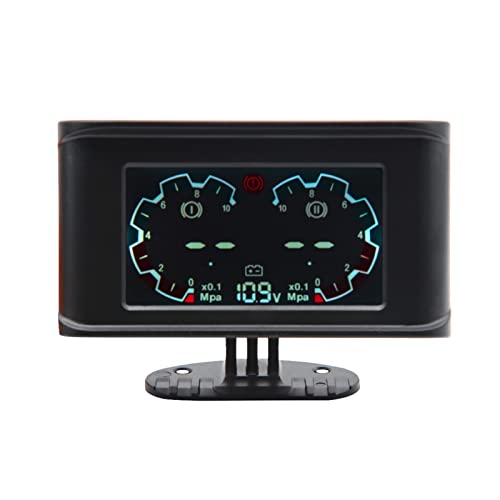 NZBZTGGKMK LCD Doppel-Luftdruckmesser 0-1 MPA-Manometer Doppelwaage for Luftkompressor Eisen Rennwagenwagen Spannung Volt Meter Messgerät Kfz-Spannungs-Boost-Meter NZBZTGGKMK LCD Doppel-Luftdruckmesser 0-1 MPA-Manometer Doppelwaage for Luftkompressor Eisen Rennwagenwagen Spannung Volt Meter Messgerät Kfz-Spannungs-Boost-Meter von NZBZTGGKMK