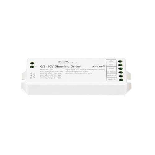NZBZTMLCYK 0-10V Dimmfahrereingang DC 12V 24V Arbeit for 0-10V Dimmer 10V Pwm Dimmer oder Push-Dimmer for LEDs Licht Lichtmodulator von NZBZTMLCYK