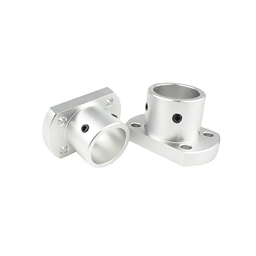 NZBZTMLCYK 1PCS Langarm Runde Flansch Mount Typ Welle Unterstützt Linear Motion Automatisierung Komponenten Auf Lager Lager(Oval,Diameter - 10mm) von NZBZTMLCYK