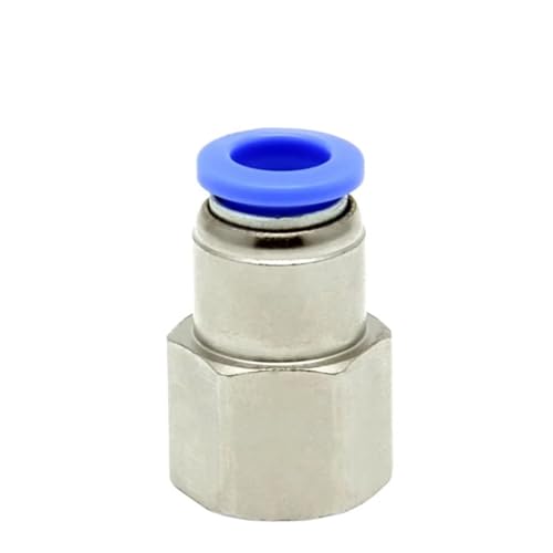 PCF1/4-01 PCF5/16-02 Pneumatische Anschlüsse Weiblich Gerade One-Touch Quick Release Fitting 10Pcs(PCF 3I8-04) von NZDDHXKE