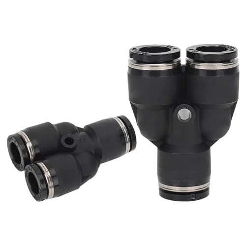 Pneumatische Armaturen PY5/32 1/8 1/4 3/16 3/8 Y-Adapter One Touch Schnellverschluss Anschluss 10 Stück(PY 1I4) von NZDDHXKE
