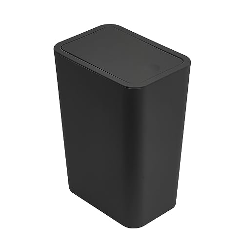 NZDFH Mülleimer mit Deckel, 14 Liter Abfalleimer aus Plastik, Komposteimer Abfalleimer Küchenabfalleimer für Badezimmer, Küche, Wohnzimmer, Kinderzimmer, Büro, A, 35 x 25.8 x 17.8 cm NZDFH Mülleimer mit Deckel, 14 Liter Abfalleimer aus Plastik, Komposteimer Abfalleimer Küchenabfalleimer für Badezimmer, Küche, Wohnzimmer, Kinderzimmer, Büro, A, 35 x 25.8 x 17.8 cm von NZDFH