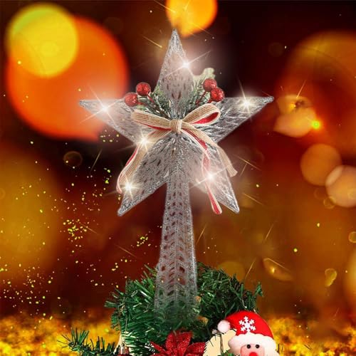 NZDFH Tannenbaum Spitze Silber Weihnachtsbaum Stern Spitze Christbaumspitze Weihnachtsbaumschmuck Weihnachtsbaum Spitze Weihnachtsdeko Christmas Decorations Christbaumschmuck Weihnachtsbaum Deko NZDFH Tannenbaum Spitze Silber Weihnachtsbaum Stern Spitze Christbaumspitze Weihnachtsbaumschmuck Weihnachtsbaum Spitze Weihnachtsdeko Christmas Decorations Christbaumschmuck Weihnachtsbaum Deko von NZDFH