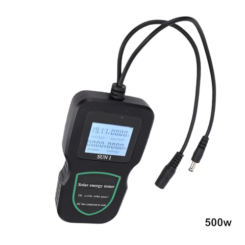 1. Tragbarer MPPT Solar Panel Tester Multimeter 100W/200W/300W/500W Photovoltaik Energiemesser Für Datentest Tools Solar Panel Power Tester von NZHBOAM