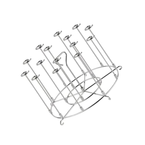 304 Edelstahl Vertikaler Spieß Ständer Für Luftfritteusen Grillen Kabobs Raumsparende Grill Rack Küchengadget 304 Edelstahl Vertikaler Spieß Ständer Für Luftfritteusen Grillen Kabobs Raumsparende Grill Rack Küchengadget von NZHBOAM