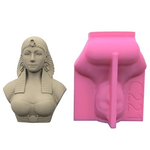Ägyptische Göttin Silikonform Handgefertigter Desktop Ornament Gips Epoxidharz Kerzenform Für Wohnkern Kerzenformen Für Kerzenherstellung Ägyptische Göttin Silikonform Handgefertigter Desktop Ornament Gips Epoxidharz Kerzenform Für Wohnkern Kerzenformen Für Kerzenherstellung von NZHBOAM