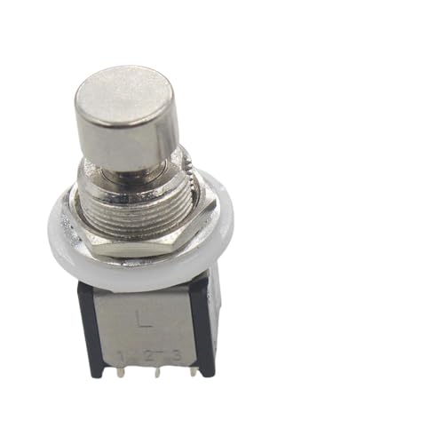 DPDT Latching Stomps Pedal Foot Switches Ersatz 6 Pin Momentan Foot Pedale Schalter Notfälle Stoppknopf Elektromotiven Gitarren Notstopp Taste von NZHBOAM