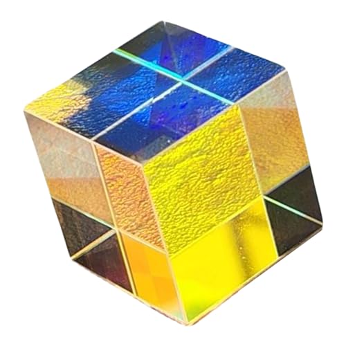 Dichroic Glass X Cubes Optical Tisch Ornamente Kinder Spielzeug Für Fotografiestrahlen Spalten & Dekoratives Licht Display Glaswürfel von NZHBOAM