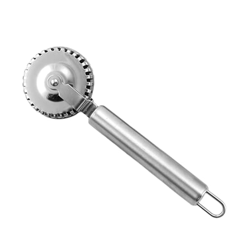 Edelstahlgebäckkrimper Ravioli Cutter Mit Ergonomischem Für Teig Und Gebäck Versiegelungsbacken Schneidet von NZHBOAM