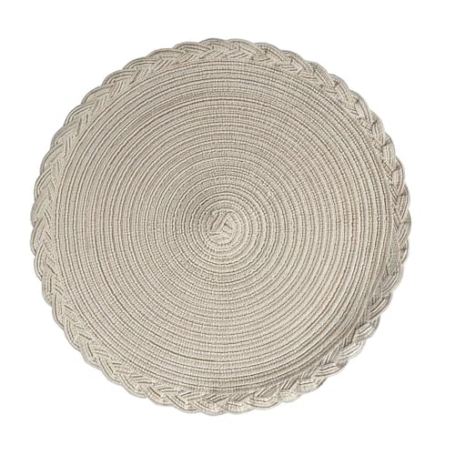 Große Runde Handgefertigte Küche Trivets Benutzerfreundlicher Baumwoll Heißes Pad Mit Spitzenkanten Für Töpfe Töpfe Und Gerichte Große Runde Handgefertigte Küche Trivets Benutzerfreundlicher Baumwoll Heißes Pad Mit Spitzenkanten Für Töpfe Töpfe Und Gerichte von NZHBOAM