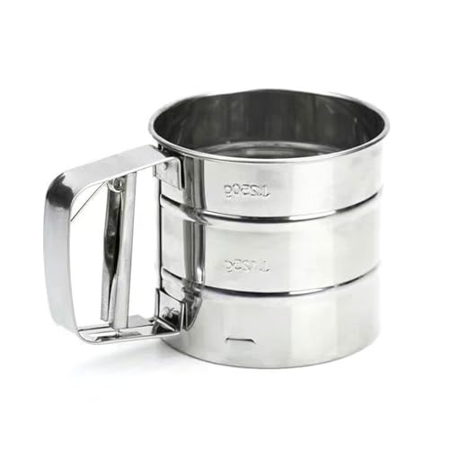 Handheld Semi Automatic Mehl Sieb Zuckerpulver Sieb Edelstahl Siebmaschine Für Zuckerpulver Backwerkzeug Handheld Semi Automatic Mehl Sieb Zuckerpulver Sieb Edelstahl Siebmaschine Für Zuckerpulver Backwerkzeug von NZHBOAM