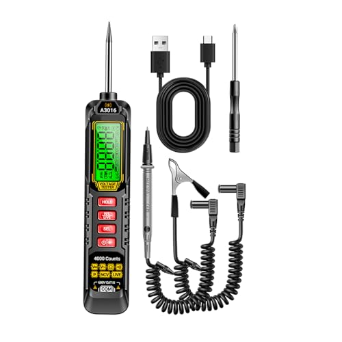 Hochvorbereitete Stiftstyp Multimeter Mit USB Wiederaufladbarer Batterie Digital Tester Für Elektriker Und Handwerksbegeisterte USB Wiederaufladbar Hochvorbereitete Stiftstyp Multimeter Mit USB Wiederaufladbarer Batterie Digital Tester Für Elektriker Und Handwerksbegeisterte USB Wiederaufladbar von NZHBOAM