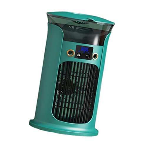 NZHBOAM Desktop Air Cooling Lüfter Tragbares USB Ladung Mit 3 Gang Option Und 7 LED Farbe Perfekt Für Home Office Oder Schlafsaal Office Cooling Lüfter von NZHBOAM