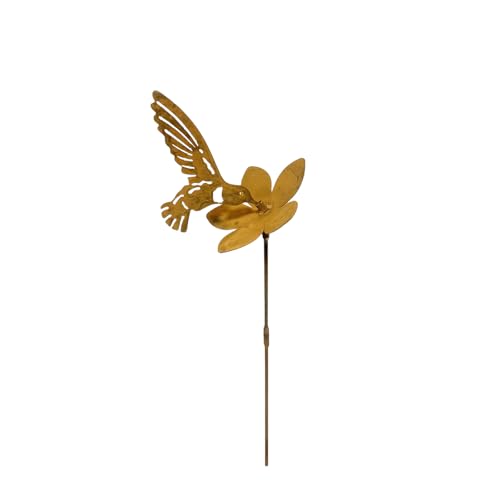 NZHBOAM Rusty Hummingbird Blumengarten Steck Freien Patios Blumenpot Dekorative Pfahl Für Hinterhof Balkon Blumenpot Display NZHBOAM Rusty Hummingbird Blumengarten Steck Freien Patios Blumenpot Dekorative Pfahl Für Hinterhof Balkon Blumenpot Display von NZHBOAM