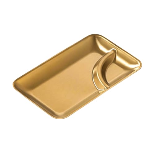 StylishStainless Steel Snacks Teller Für Bequeme Lebensmittelarrangement von NZHBOAM