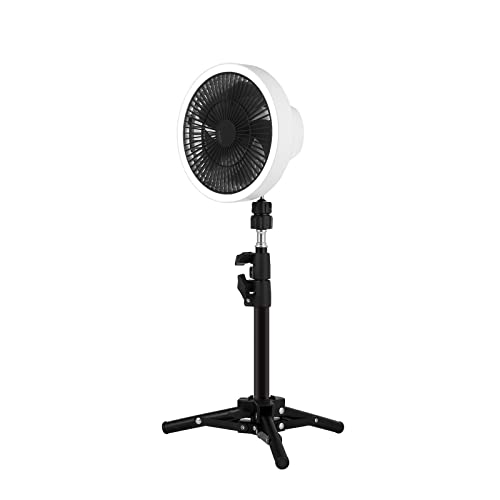 NZHBOAM Tragbarer Lüfter 3 Getriebe Desktop Kühler Flexibler Stativ Für Home Office Outdoor Kühllüfter Mit LED Light Desk Lüfter Elektrisch Ruhiger Leistungsstärker von NZHBOAM