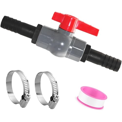 NZHBOAM Wasserhahn Garten, Absperrventil, Rückschlagventil, Schlauchverbinder PVC Poolventile 40mm Gewinde 32mm Stacherschlauchadapter Für Die Wassersteuerung In Bewässerungssystemen NZHBOAM Wasserhahn Garten, Absperrventil, Rückschlagventil, Schlauchverbinder PVC Poolventile 40mm Gewinde 32mm Stacherschlauchadapter Für Die Wassersteuerung In Bewässerungssystemen von NZHBOAM