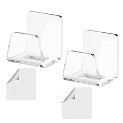 Packung Mit 2 Klaren Acrylschalen Schwammregal Für Küchenspüle Wasserdichtes Lagerregal Rostfeste Badschwämme von NZHBOAM