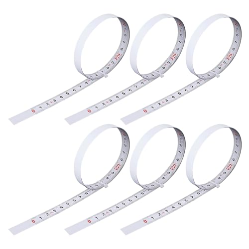 Packung Mit 6 Messwerkzeug Tragbares Softband Messung Flexible Klebeband Messung Lineal Hohe Präzision Rostsichere Maßnahmen Packung Mit 6 Messwerkzeug Tragbares Softband Messung Flexible Klebeband Messung Lineal Hohe Präzision Rostsichere Maßnahmen von NZHBOAM