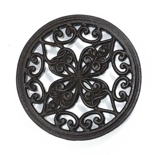Runde Runde Gusseisen Trivet Schützt Zähler Vor Und Kratzer Esstisch Heiße Gerichte Und Töpfe Runde Runde Gusseisen Trivet Schützt Zähler Vor Und Kratzer Esstisch Heiße Gerichte Und Töpfe von NZHBOAM