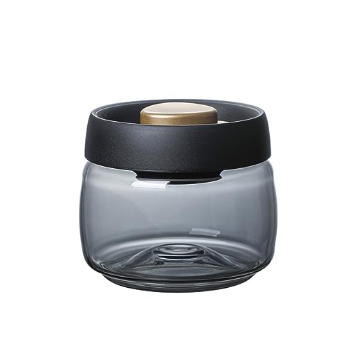 Vakuum Versiegelter Kanister Kaffeebohnen Glas Luftdichtes Kanister Küche Lebensmittel Körner Süßigkeiten Keep Storage Jar Behälter von NZHBOAM