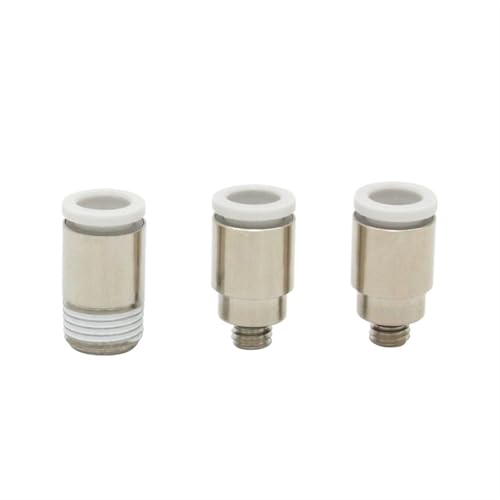 10 Stück Miniatur-Mini-Steckergewinde gerade durch POC4-M5 POC6-M5 POC4-01 POC6-01 POC3-M3 POC4-M3 POC3-M5(POC4-01) von NZNGUSHA