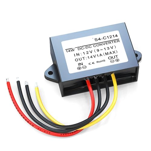 12V bis 14V 1A 2A 3A 4A 5A DC Boost Netzteil DC-DC Boost Modul Auto Konverter 1Pcs(12V to 14V 2A S4) von NZNGUSHA