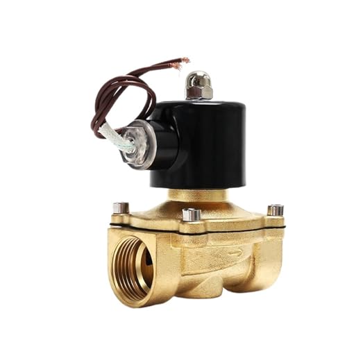 3/8 1/2 3/4 1 1-1/4 1-1/2 2 Zoll normalerweise geschlossenes Messing-Magnetventil 220VAC 1St(3/4") von NZNGUSHA