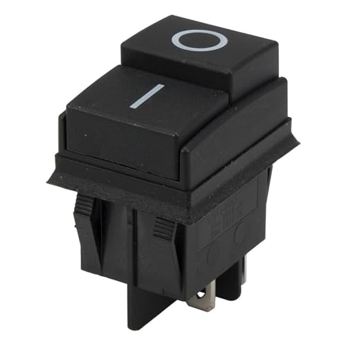 KCD2-201K Perforieren 30X22 Mm 4 Pin ON - OFF Boot Rocker Schalter Netzschalter KCD2-202-2P KR2-12 QY604-201N 1Pcs von NZNGUSHA