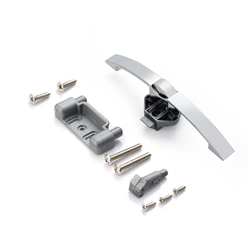 128mm/160mm Caravan Push Lock Mit Griff Camper Auto Schlösser Boot Motor Home Schrank Schublade Riegel Schlösser möbel 1 stücke(Bright Chrome 160mm) von NZTZEEBZ