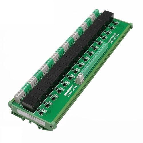 16 Gruppen 1SPDT 1NC1NO Relaismodul for AC DC 5V 12V 24V SPS-Relais 1St(FY-T7316-12VACDC) von NZTZEEBZ