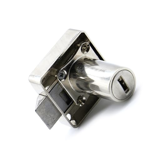 338 Automatische Möbel-Schubladenschlösser aus Kupfer, 19 mm Schlosskern mit Computerschlüsseln for Möbelbeschläge, 1 Stück von NZTZEEBZ