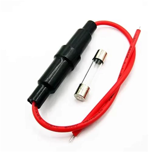 5 * 20mm Glas Halter Schraube Typ Mit 22AWG Draht 250V Glas Sicherung 5Pcs(0.3A) von NZTZEEBZ