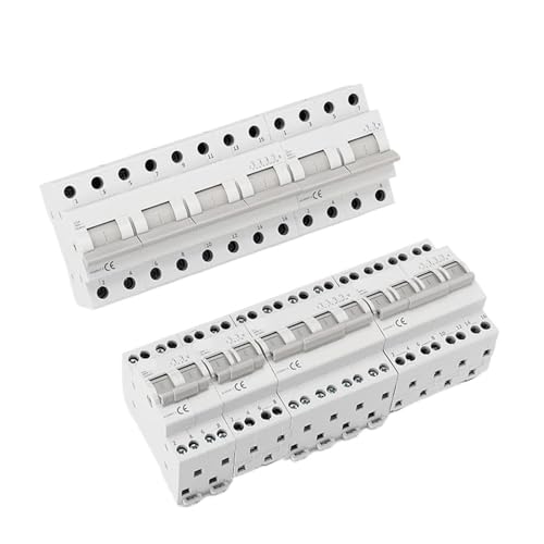 GYHO8 1P 2P 3P 4P 40A 63A 100A 125A Dual Power Manuelle Transfer Schalter Interlock leistungsschalter Din-schiene trennschalter 1Pcs(3P,100A) von NZTZEEBZ