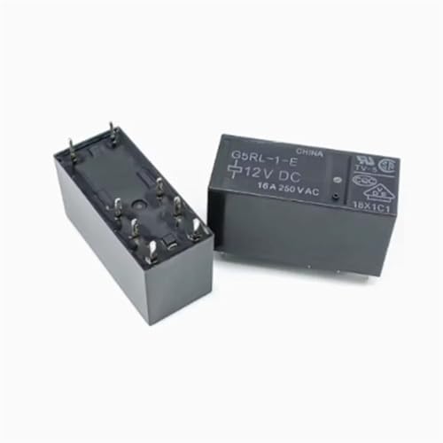 Leistungsrelais G2RL-1-E-5VDC G2RL-1-E-12VDC G2RL-1-1-24VDC 250V 16A 8Pin 5V 12V 24V 5St(G2RL-1-E-12VDC) von NZTZEEBZ