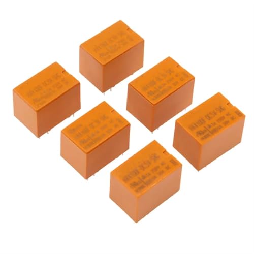 Leistungsrelais HK4100F-DC3V-SHG HK4100F-DC5V-SHG HK4100F-DC9V-SHG HK4100F-DC12V-SHG HK4100F-DC24V-SHG 6PIN 3A 3V 5V 9V 12V 24V 5St(HK4100F-DC9V-SHG) von NZTZEEBZ